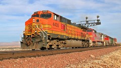 Trains burlington northern sante fe GE C44-9W