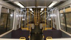 Trains electric public transportation