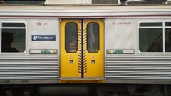 Trains electric public transportation