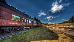 Trains HDR Photography