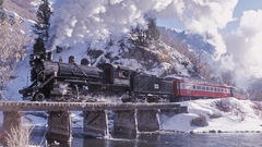 Trains locomotives steam locomotives