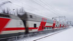 Trains railroad tracks train