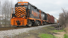 Trains railroad tracks vehicles