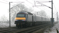 Trains railroad tracks vehicles