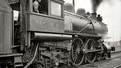 Trains steam engine steam