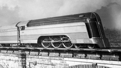 Trains steam engine steam locomotives 4-6-2 streamliners