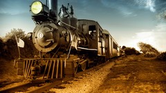 Trains steam locomotives