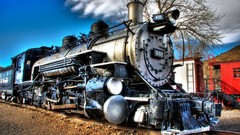 Trains steam locomotives