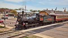 Trains steam locomotives