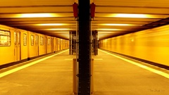 Trains subway train stations