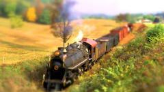 Trains tilt-shift