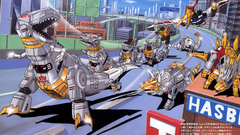 Transformers cartoon Transformers G1 TV dinobots robot