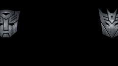 Transformers dual screen logos