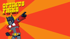 Transformers optimus prime scott pilgrim vs the world