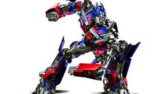 Transformers white background cartoon