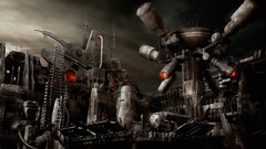 Transmission digital art post-apocalyptic