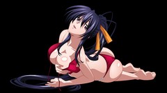 Transparent Anime bra cleavage underwear panties highschool dxd 