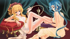 Transparent anime girls carnelian yami to boushi to hon no 