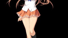 Transparent Anime long hair seifuku vectors Culture Japan