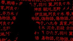 Transparent bakemonogatari nisemonogatari vectors