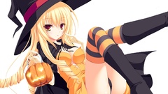 Transparent dress white background hats Halloween red eyes 