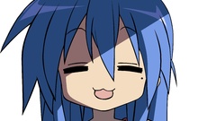 Transparent lucky star izumi konata anime vectors
