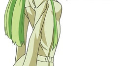 Transparent railing jackets anime girls code geass pigtails 