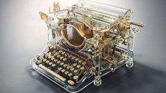 Transparent typewriters