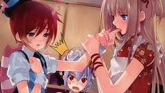 Trap Rio blush lolita fashion chinese dress maid costumes Nao 