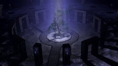 Tree shrine fantasy abstract