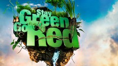 Trees abstract Typography