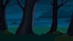 Trees adventure time cartoonish