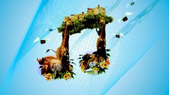 Trees Animals blue Music Africa skyscapes