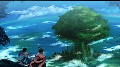 Trees anime girls touhou nagae iku hinanawi tenshi Nekominase