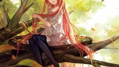 Trees Anime long hair anime girls original characters