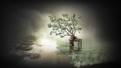 Trees apples artwork