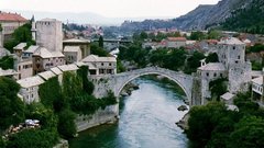 Trees architecture buildings towns