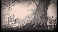 Trees artwork surreal art John Kenn