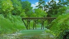 Trees Bridges My Neighbour Totoro
