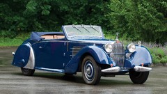 Trees cars classic cars