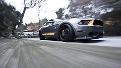 Trees cars Ford Speed roads GT vehicles sports cars Ford mustang