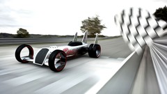 Trees cars grid vehicles