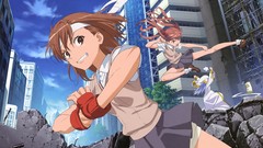 Trees clouds ruins dress grin socks roads Shorts gloves 