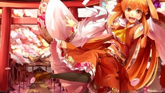 Trees clouds Shoes tie fangs horns navel roads Lamps bows 