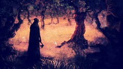 Trees dark Reaper creepy artwork