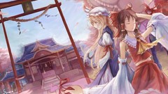 Trees dress Umbrellas hats gap navel Ribbons red dress bows 