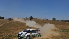 Trees dust Sports Car cars romania Offroad rally races gravel 