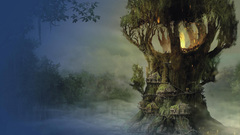 Trees fantasy art alternative