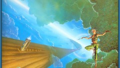 Trees fantasy art Michael Whelan