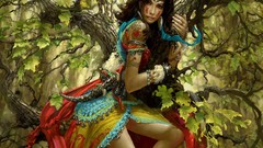Trees fantasy art realistic